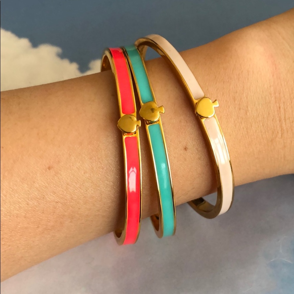 Kate Spade Thin Enamel Bangles